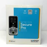 Lockly Secure Pro Zeno Wifi Smart Deadbolt Apple Home Key Fingerprint Satin. Fixed Price $149.99.