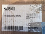 Andersen Retractable Patio Door Screens / Insect For FWO50611. Fixed Price $450.00.