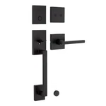 Kwikset San Dummy Handle Clemente Hs Halifax Matte Black. Fixed Price $89.00.