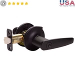 Keyed Entry Door Handle Lockset Adjustable Latch Security Lever Home Garage New. Fixed Price $56.75.