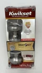 Kwikset 97402544 Silver Smart Key Exterior Customized Security Door Handle. Fixed Price $29.99.