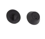 Sure-loc DB201 Fbl Contemporary Single Cylinder Deadbolt, Flat Black. Fixed Price $14.00.