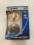 Brinks High Security Deadbolt. Fixed Price $21.00.