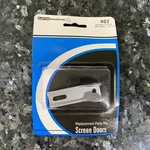 Barton Kramer Aluminum Door Bracket Item #5497128 Mfr #402 Silver New. Fixed Price $12.88.