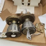 Vintage New Weiser Entrance Office Door Lock Key 330 Dl Mushroom. Fixed Price $24.99.