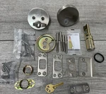 Kwikset 258RDT-15S.ST Uptown Single Cylinder Deadbolt Satin Nickel *read*. Fixed Price $24.99.