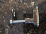 Dummy Cylinder Housing, Andersen - Antique Brass Lock Plate Screws.. Fixed Price $39.00.