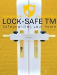Lock-safe Patio French Door Conservatory Shed Garden Room Office. Fixed Price $32.22.