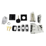 Kwikset 91580-085 Halifax Square Single Cylinder Deadbolt Matte Black. Fixed Price $30.90.