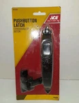 Ace Pushbutton Latch Handle Set Screen/storm Door Colonial Black #5437520. Fixed Price $15.99.