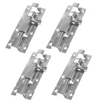 4 Pcs 3 Inch Heavy Duty Stainless Steel Door Security Slide Latch Lock. Fixed Price $18.15.