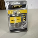 Defiant Deadbolt Stainless Steel Housing (keyed One Side). Fixed Price $9.99.