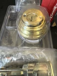 Kwikset Polished Brass Double Cylinder Deadbolt 985 3 Smt Cp K4 V1. Fixed Price $15.00.