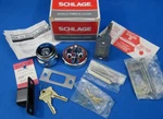 Schlage B460P 625 2-3/8" Setback Single Cylinder Deadbolt Polished Chrome. Fixed Price $28.95.