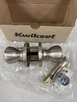 Kwikset 200T 15 6AL Rcs Passage Tylo Satin Nickel. Fixed Price $9.99.