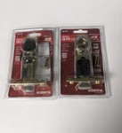 Ace Hardware Latch Entry Set Of 2 Residential Bright Brass Finish New 5407788. Fixed Price $9.95.