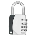 Abus 12825 Combination Padlock, Side, Silver. Fixed Price $17.19.