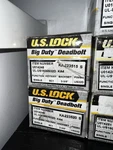 Lot Of U.s. Lock US1600 Big Duty Single Cylinder Deadbolt US32D (satin Stai.... Fixed Price $54.99.