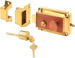 Segal 13312 Rim Deadlatch, Cast Bronze Construction, Polished Brass-plated Fi. Fixed Price $45.00.