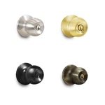 Premier Lock Entry Door Knob Set With 2 Keys Keyed Alike. Fixed Price $26.87.