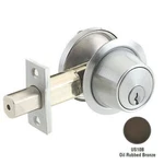 Cal-royal CB160-10B Dark Bronze Single Cylinder Deadbolt, Keyed Different. Fixed Price $40.17.