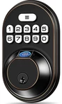Veise Smart Door Lock, Deadbolt With 20 Oil Bronze. Fixed Price $42.50.