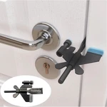 Original Trustella Heavy-duty Portable Door Single Lock, Black. Fixed Price $18.99.
