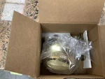 Kwikset Rcl Rcs Single Sided Deadbolt- Polished Brass 96630-053. Fixed Price $10.00.