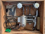 Stanley LM-1 Door Lock Mortiser, Crate, And Manual. Fixed Price $499.95.