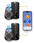 Sepox 2PC Set Smart Deadbolt Lock 5-IN-1 Keyless Entry (fingerprint, Blu. Fixed Price $137.69.