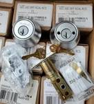Kwikset 26D Smt Rcal Rcs Double Cylinder Deadbolt Satin Chrome 96659-008. Fixed Price $23.99.