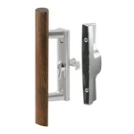 Prime-line Patio Door Handle Set Left Diecast Alm W/wood Pull. Fixed Price $63.81.
