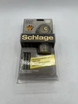 Schlage Deadbolt Double Cylinder B162NV Bright Brass 609 Vintage Nos KA4 2540. Fixed Price $49.00.