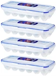 Lock & Dispenser, Holder For 12 Eggs, Set Of 4. Fixed Price $65.55.