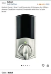 Kwikset Convert Smart Lock Conversion Kit. Fixed Price $75.00.
