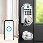 Keyless Entry Door Lock, Smart Deadbolt With Handleset D180 & D280 (fing.... Fixed Price $79.95.