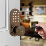 Morning Industry Oil-rubbed Bronze Touch Pad And Remote Electronic Entry Door Kn. Fixed Price $97.99.