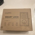 Arpha D100 Smart Lock Keypad Black Keyless Code Auto Emergency Alarm. Fixed Price $20.00.