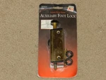 Andersen Auxiliary Security Lock Foot Latch Brass 2500634 Gliding Patio Door New. Fixed Price $30.06.
