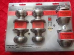 Defiant- Hartford Collection Satin/nickel Finish Knobs/locks Keys/no. Fixed Price $15.00.