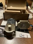 Baldwin Arced Evolved Smart Bluetooth Deadbolt Lock 8252.150.BMK Satin Nickel. Fixed Price $79.99.