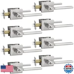 Probrico 8 Pack Square Door Lever Interior Bedroom Bathroom. Fixed Price $193.22.