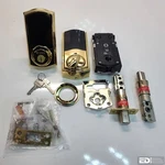 Weiser Smartcode 10 Polished Brass Touchscreen Electronic Deadbolt Zigbee. Fixed Price $58.72.
