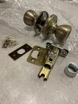 Kwikset Tylo Interior Non-locking Door Knob, Antique Brass, With Microban Protec. Fixed Price $13.82.