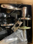 Kwikset 740TNL-S Tustin Keyed Entry Door Leverset Chrome. Fixed Price $39.02.