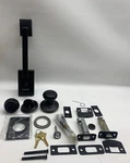 Schlage F60 716 Century Single Cylinder Handleset & Plymouth Knob Aged Bronz. Fixed Price $114.99.