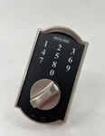 Schlage BE375-CAM 626 Brushed Nickel Touch Keyless Electronic Deadbolt. Fixed Price $59.98.