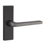 Emtek 1.5X5 Stretto Privacy Helios Lever Set With Thumbturn In Oil Rubbed Bronze. Fixed Price $95.23.