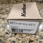 Kwikset Deadbolt Single Cylinder Oil Rubbed Bronze 96609-008. Fixed Price $14.97.