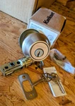 Kwikset 15 Rcal Rcs Bbpkg Single Cylinder Deadbolt Satin Nickel 96600-532. Fixed Price $21.99.